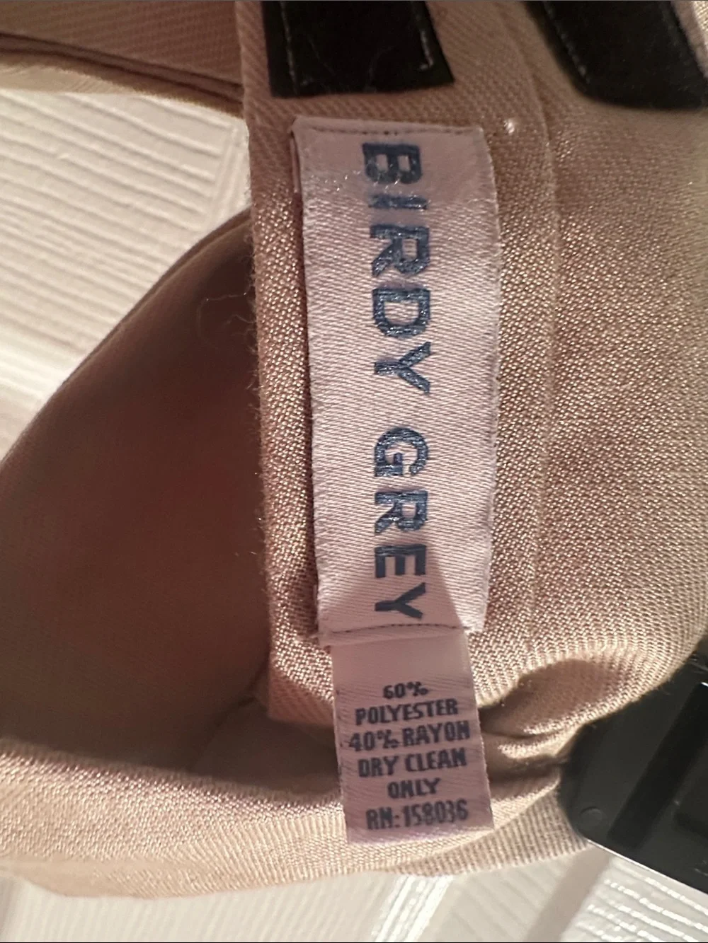 Birdy Grey satin bow